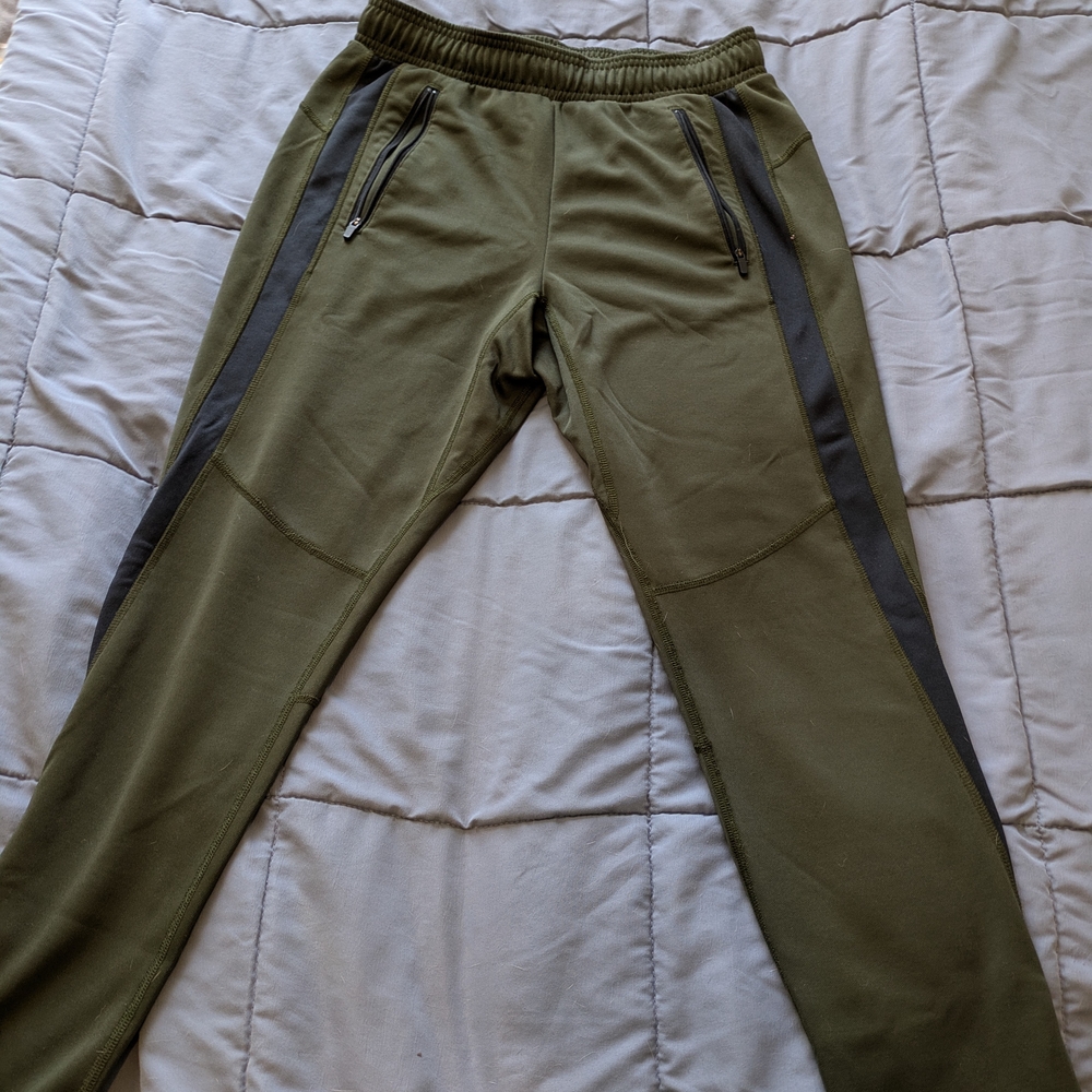 Olive Green Men's Workout Pants